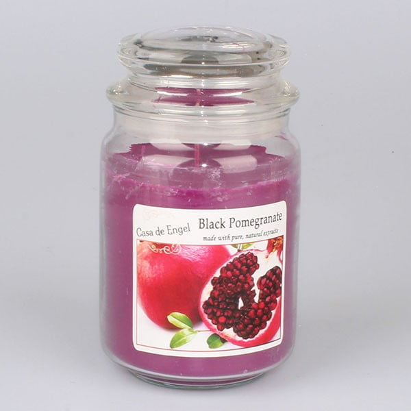 Aromatizēta svece ar granātābolu aromātu Dakls