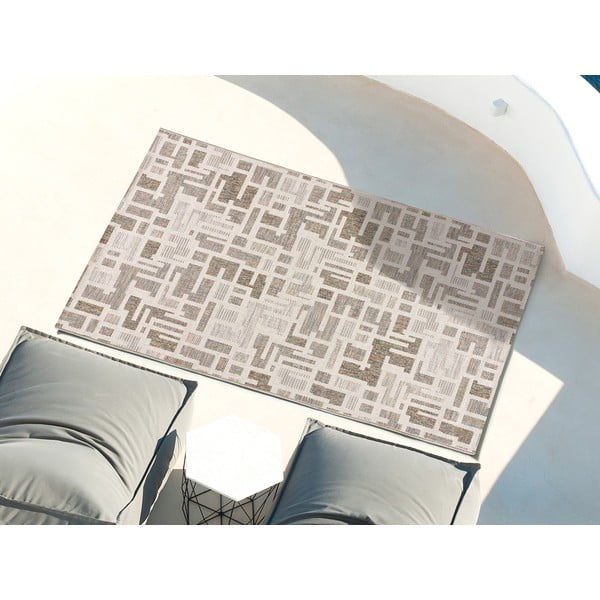 Bēšs āra paklājs 77x150 cm Emma – Universal-image-1