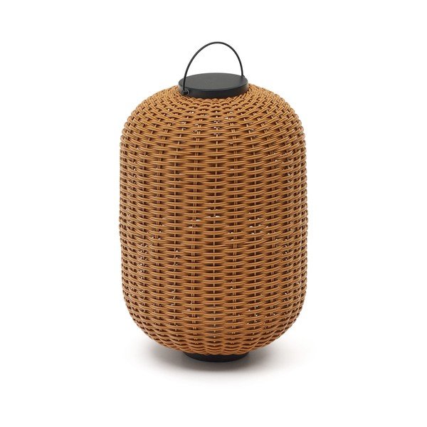Brūna LED laterna ar USB (augstums 55 cm) Saranella – Kave Home