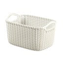 Balts veļas grozs Curver Knit, 3 l