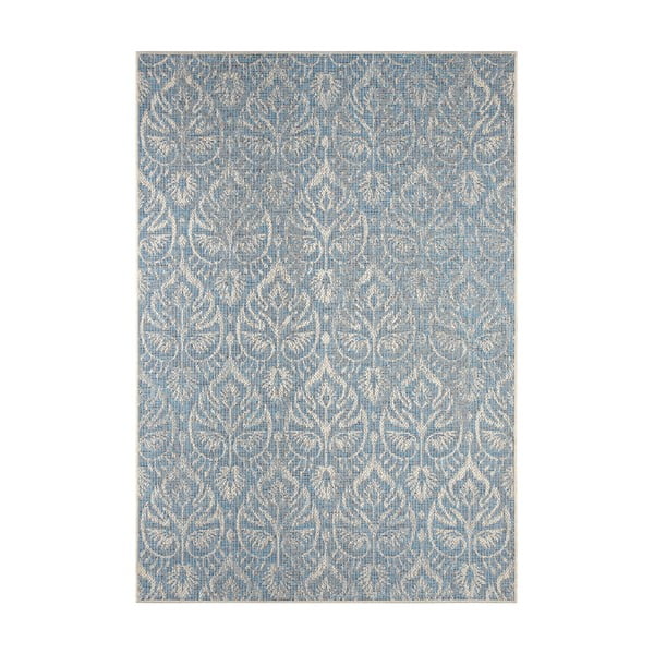 Pelēks un zils āra paklājs NORTHRUGS Choy, 160 x 230 cm