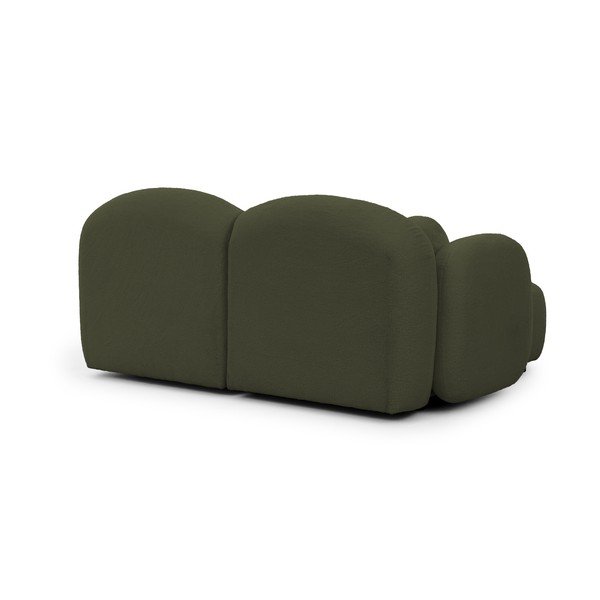 Zaļš stūra dīvāns no buklē auduma (ar kreiso stūri/ar zvilni) Orbit – Ropez-image-3