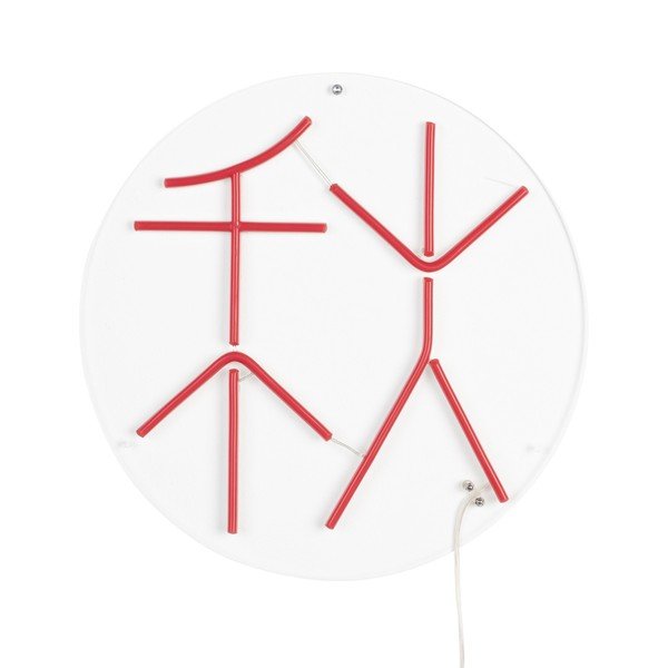 Sarkans LED neona gaismas dekors Sya – Dutchbone