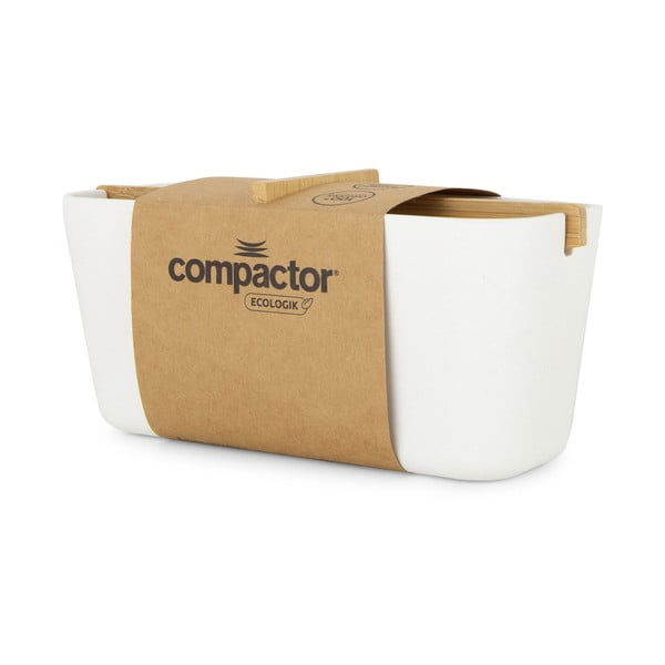 Balts vannas istabas organizators Compactor Ecologic, 21 x 8 cm-image-2