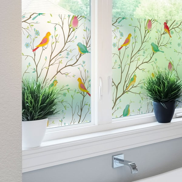 Loga uzlīme 200x40 cm Birds in the Forest – Ambiance-image-1