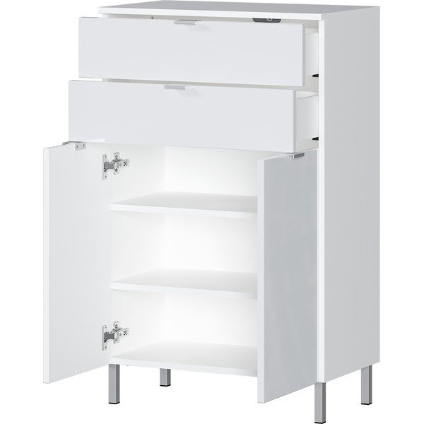 Balts skapis Germania Mauresa, augstums 97 cm-image-2
