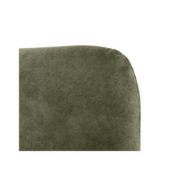 Zaļa polsterēta divvietīga gulta ar redelēm 160x200 cm Vera – Micadoni -image-4