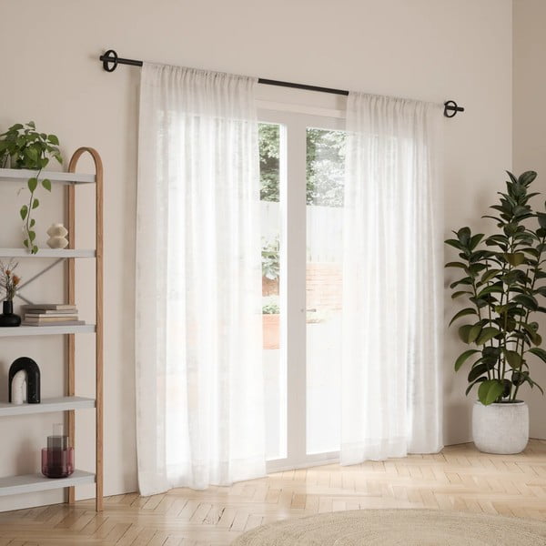 Tērauda regulējama aizkaru stanga 107–305 cm Ringlet – Umbra-image-1