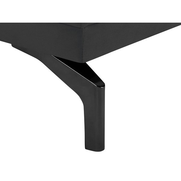 Tumši pelēks krēsls ar melnu kāju balstu Windsor & Co Sofas Jupiter-image-4