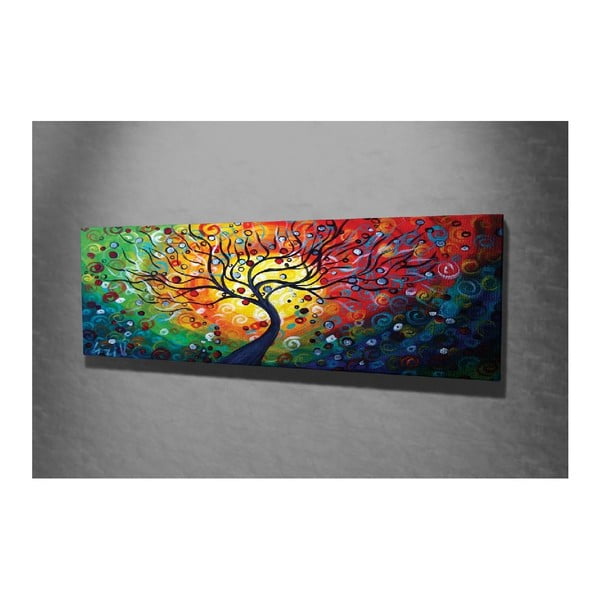 Sienas glezna uz audekla Tree, 80 x 30 cm-image-1