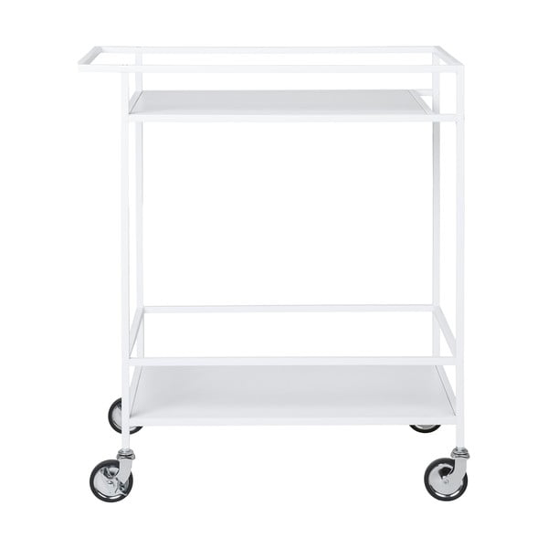 Metāla servēšanas galdiņš uz riteņiem 40x68 cm Vita – House Nordic-image-3