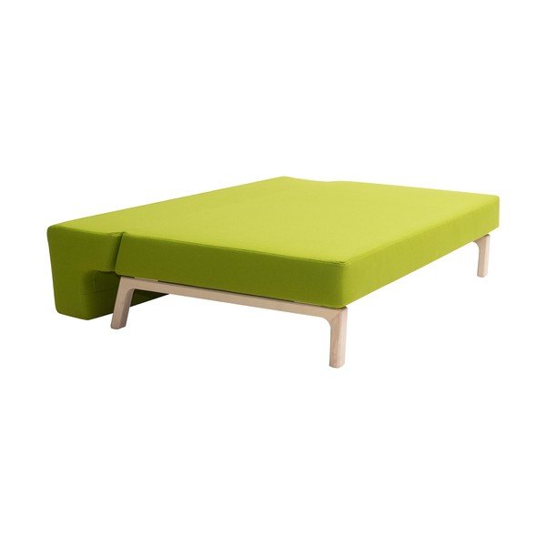 Laima zaļš izvelkamais dīvāns Softline Lazy-image-4