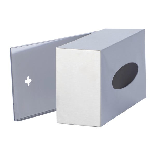 Nerūsējošā tērauda kaste kosmētikas salvetēm Wenko-image-3