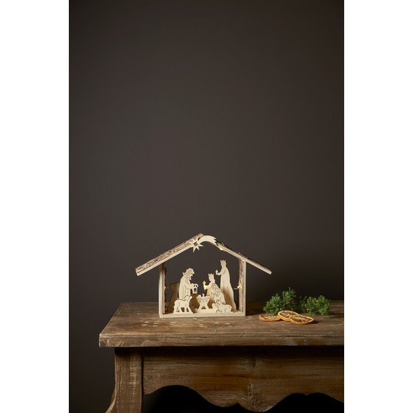Brūns gaismas dekors ar Ziemassvētku motīvu Yuletide – Star Trading-image-4