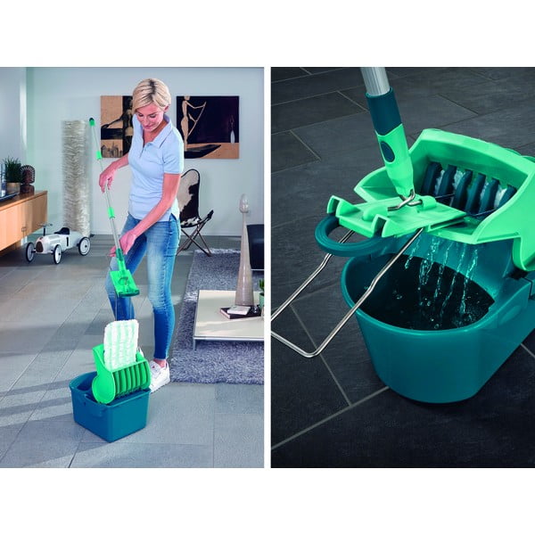 Mops ar grīdas spaini Profi Compact – LEIFHEIT-image-3