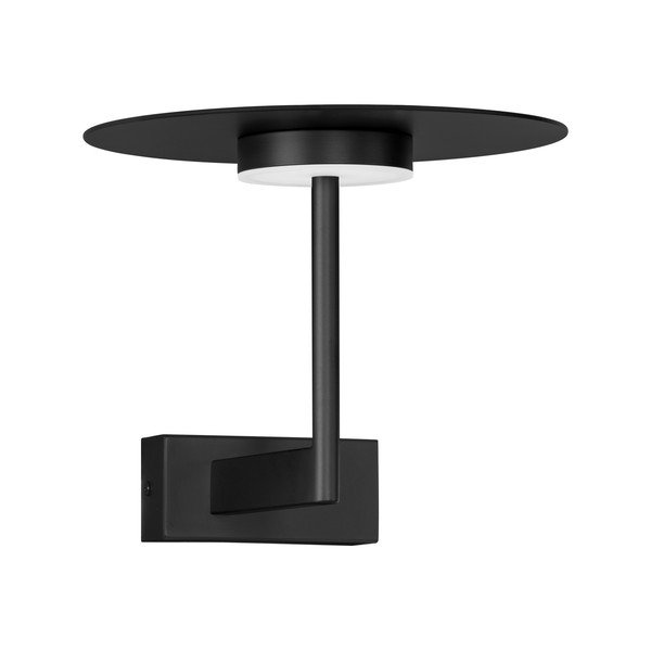Matēti melna alumīnija LED sienas lampa Tovi – Nova Luce