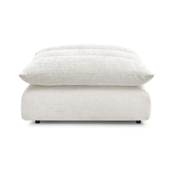 Balts kāju soliņš no šenila auduma Neil – Bobochic Paris-image-4