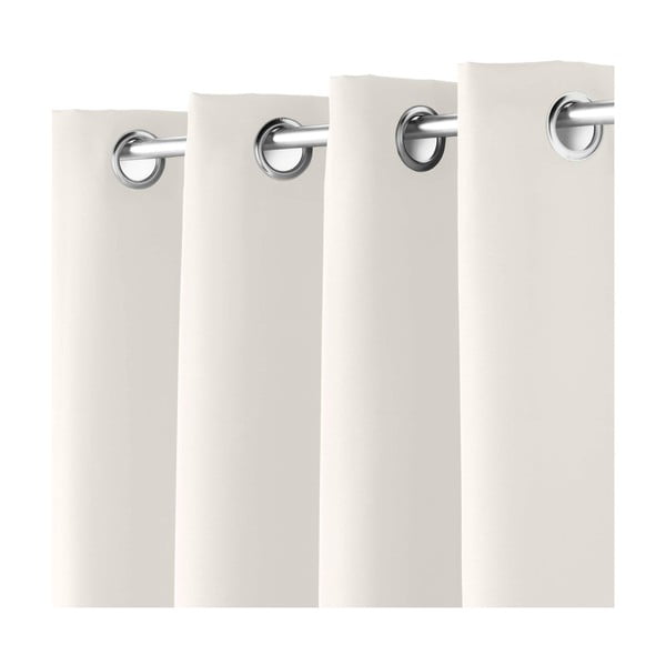 Krēmkrāsas aizkars 140x280 cm Essentiel – douceur d'intérieur-image-1