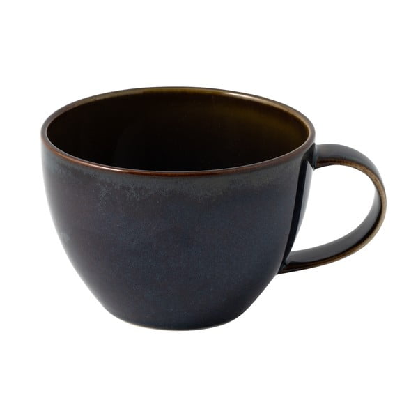 Tumši zila porcelāna kafijas tasīte Villeroy & Boch Like Crafted, 247 ml