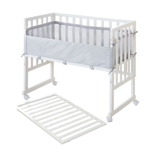 Balta bērnu gultiņa 90x45 cm – Roba-image-1