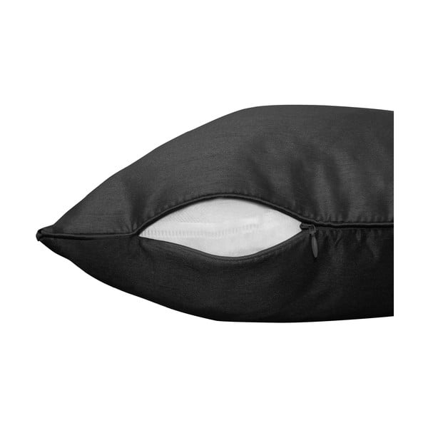 Spilvendrāna no mikrosatīna 40x40 cm Shana – douceur d'intérieur-image-2