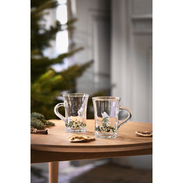 Stikla krūzes (2 gab.) ar Ziemassvētku motīvu 230 ml Christmas – Holmegaard-image-2