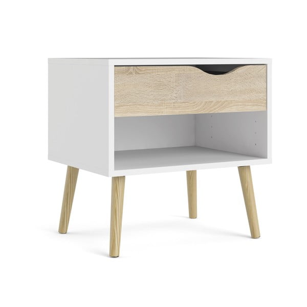 Balts/dabīga toņa naktsskapītis Oslo – Tvilum-image-2