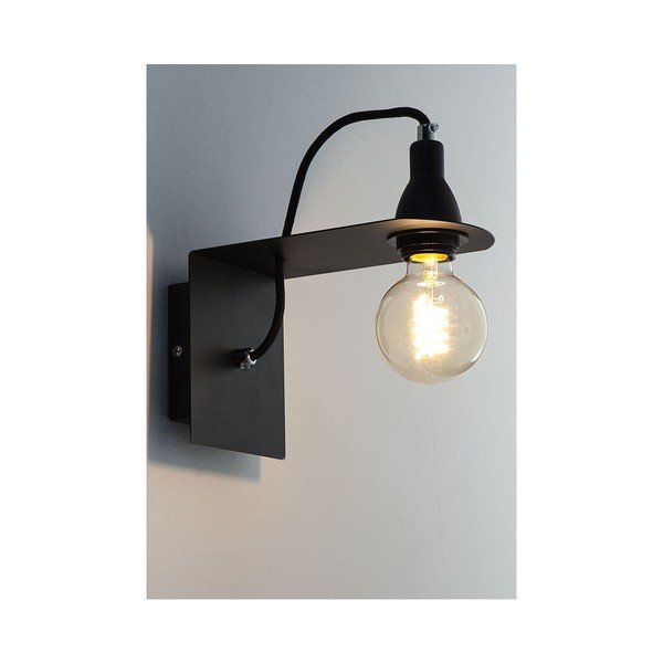 Melna sienas lampa Tomasucci Genius-image-1