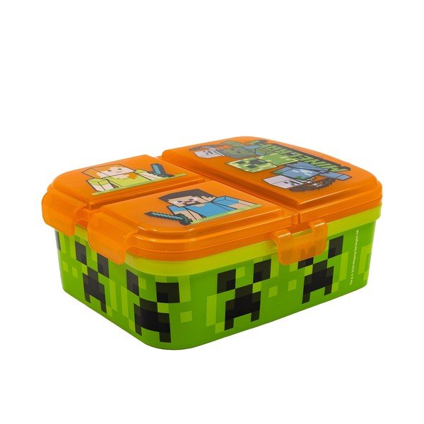 Oranža plastmasas bērnu pusdienu kārba Minecraft – STOR-image-2