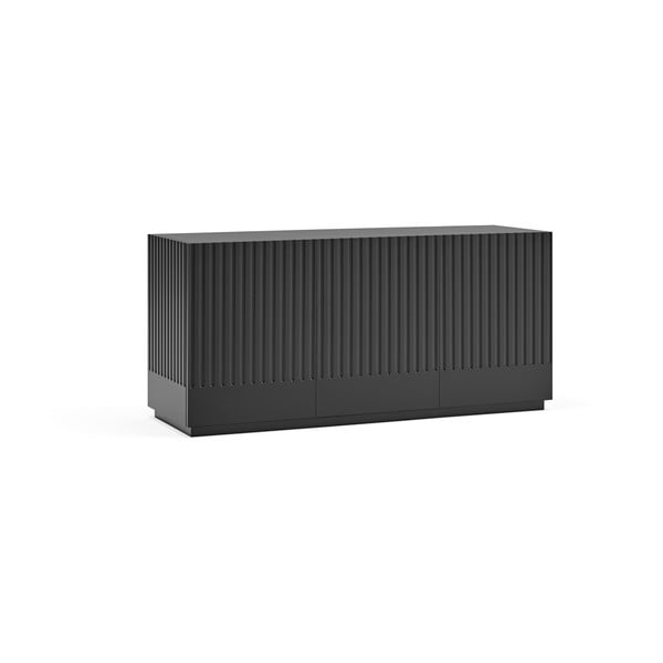 Melna kumode Teulat Doric, platums 150 cm-image-3