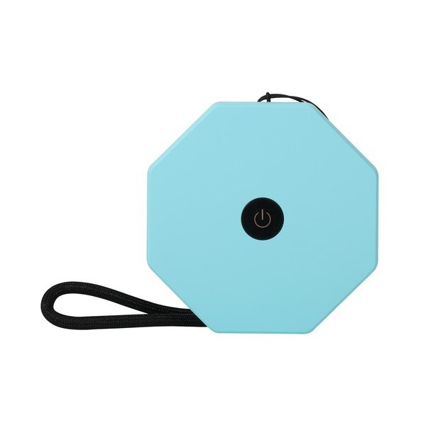 Balts/tirkīzzils pārvietojams gaismas dekors ar USB ø 8 cm Twist – Gingko