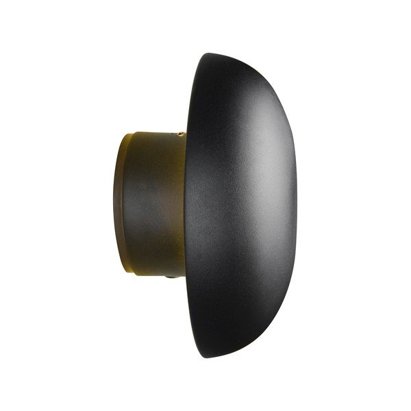 Matēti melna LED sienas lampa ar USB Davey – Trio-image-2