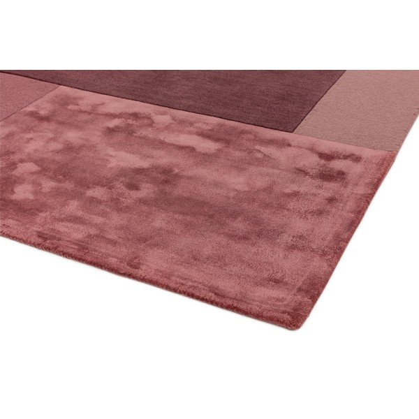 Tumši rozā paklājs Asiatic Carpets Tate Tonal Textures, 120 x 170 cm-image-3