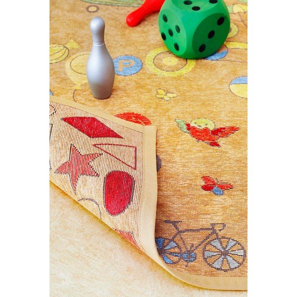 Brūns divpusējs bērnu paklājs Narma Tähemaa, 160 x 230 cm-image-4