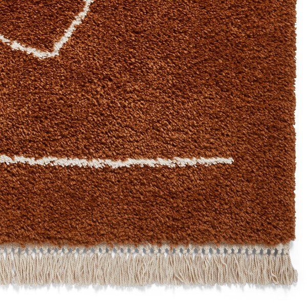 Terakotas sarkans paklājs Think Rugs Boho, 160 x 220 cm-image-4