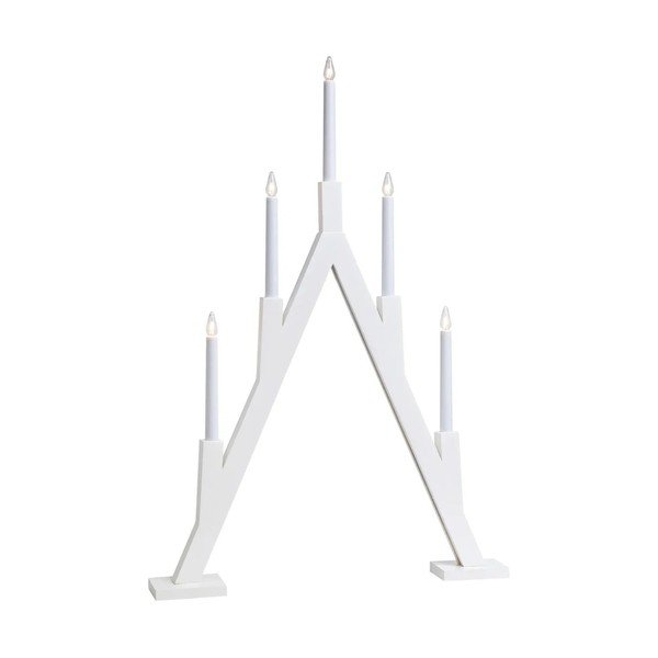 Balts gaismas dekors ar Ziemassvētku motīvu Bjurfors – Markslöjd