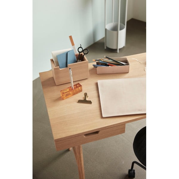Ādas organizators kancelejas piederumiem Studio – Hübsch-image-1