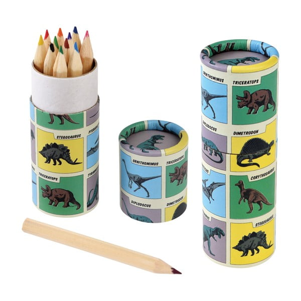 Krītiņu komplekts (12 gab.) Prehistoric Land – Rex London-image-2