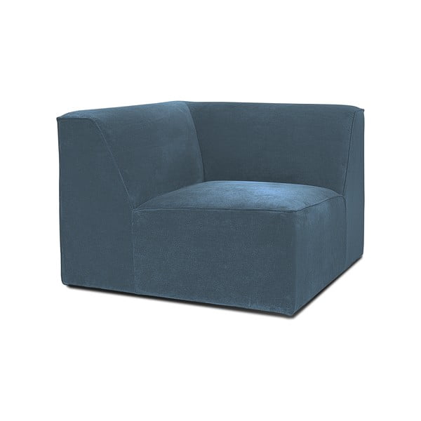 Zils velveta modulārais dīvāns (ar maināmu stūri) Sting – Scandic-image-1