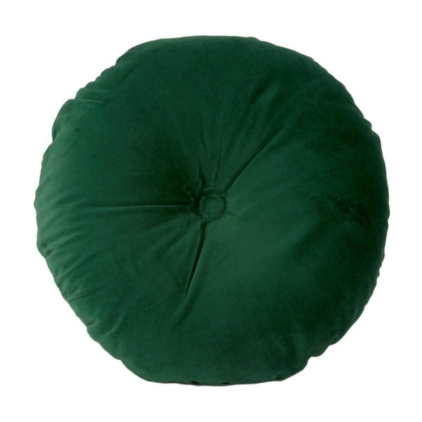 Zaļš kokvilnas spilvens PT LIVING, ⌀ 45 cm