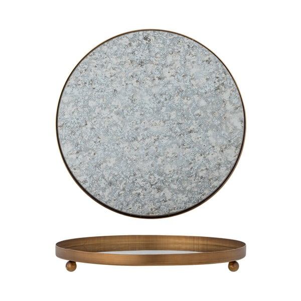 Stikla dekoratīva paplāte ø 35 cm Glacier – Bloomingville