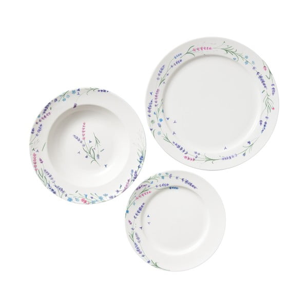 Porcelāna pusdienu komplekts (12 gab.) Provence – Tescoma