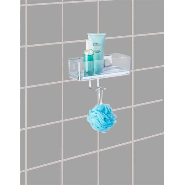 Pašturošs plaukts ar 2 āķiem Wenko Vacuum-Loc, slodze līdz 33 kg-image-1