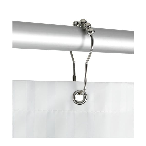 12 āķu komplekts dušas aizkaram Wenko-image-1