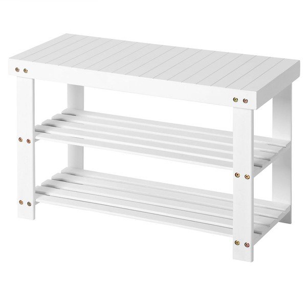 Balts bambusa plaukts 6 apavu pāriem Songmics, platums 70 cm-image-2