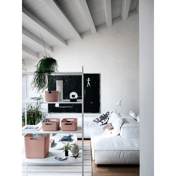 Plastmasas uzglabāšanas grozs Jute – Curver-image-2