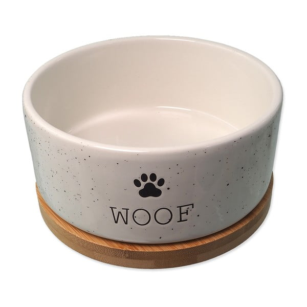 Keramikas bļodiņa suņiem ø 16 cm Dog Fantasy WOOF – Plaček Pet Products