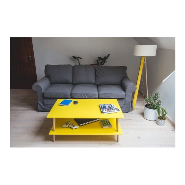 Balts kafijas galdiņš ar pazeminātu pamatni Ragaba KORO-image-3