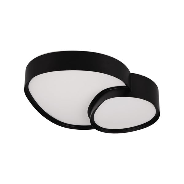 Melna LED griestu lampa 36x43.5 cm Rise – Trio-image-3