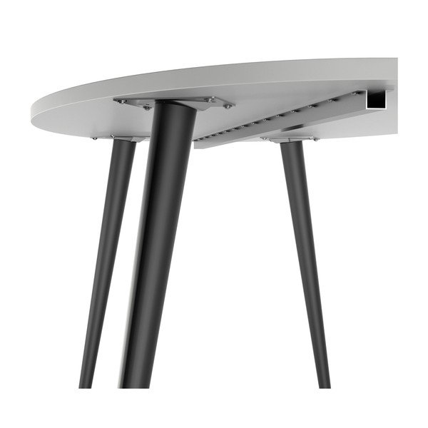Ēdamgalds ar baltu virsmu 160x80 cm Oslo – Tvilum-image-3
